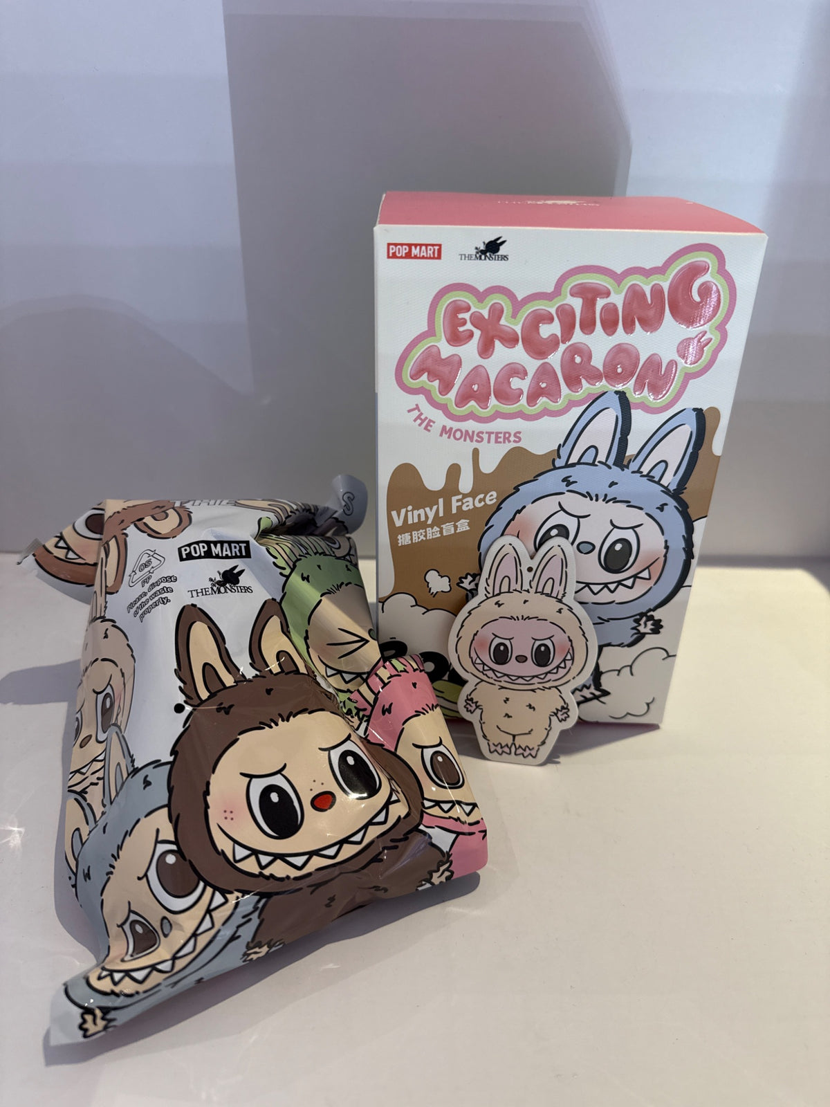 Soymilk- Labubu Exciting Macaron-Pop Mart