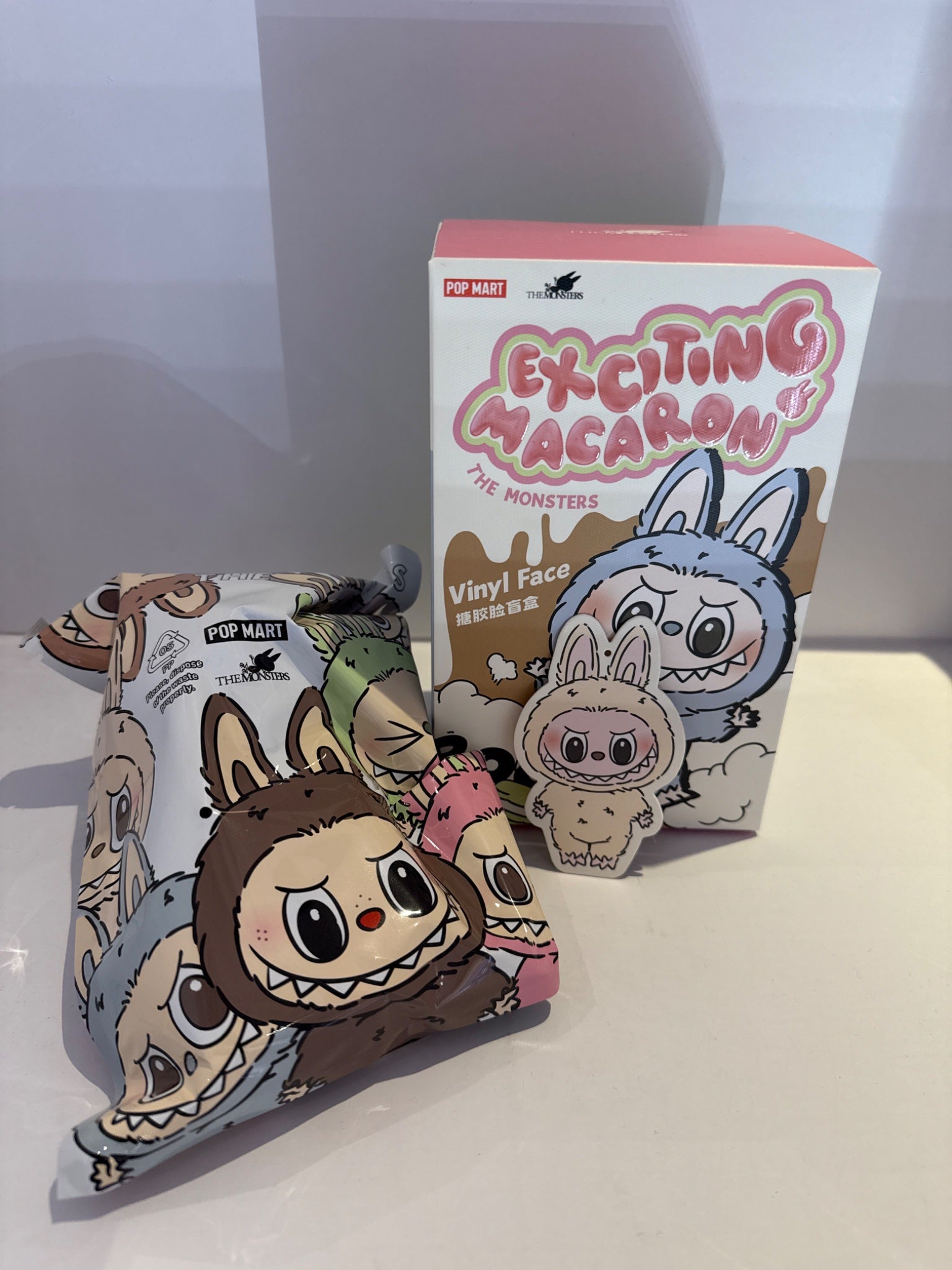 Soymilk- Labubu Exciting Macaron-Pop Mart