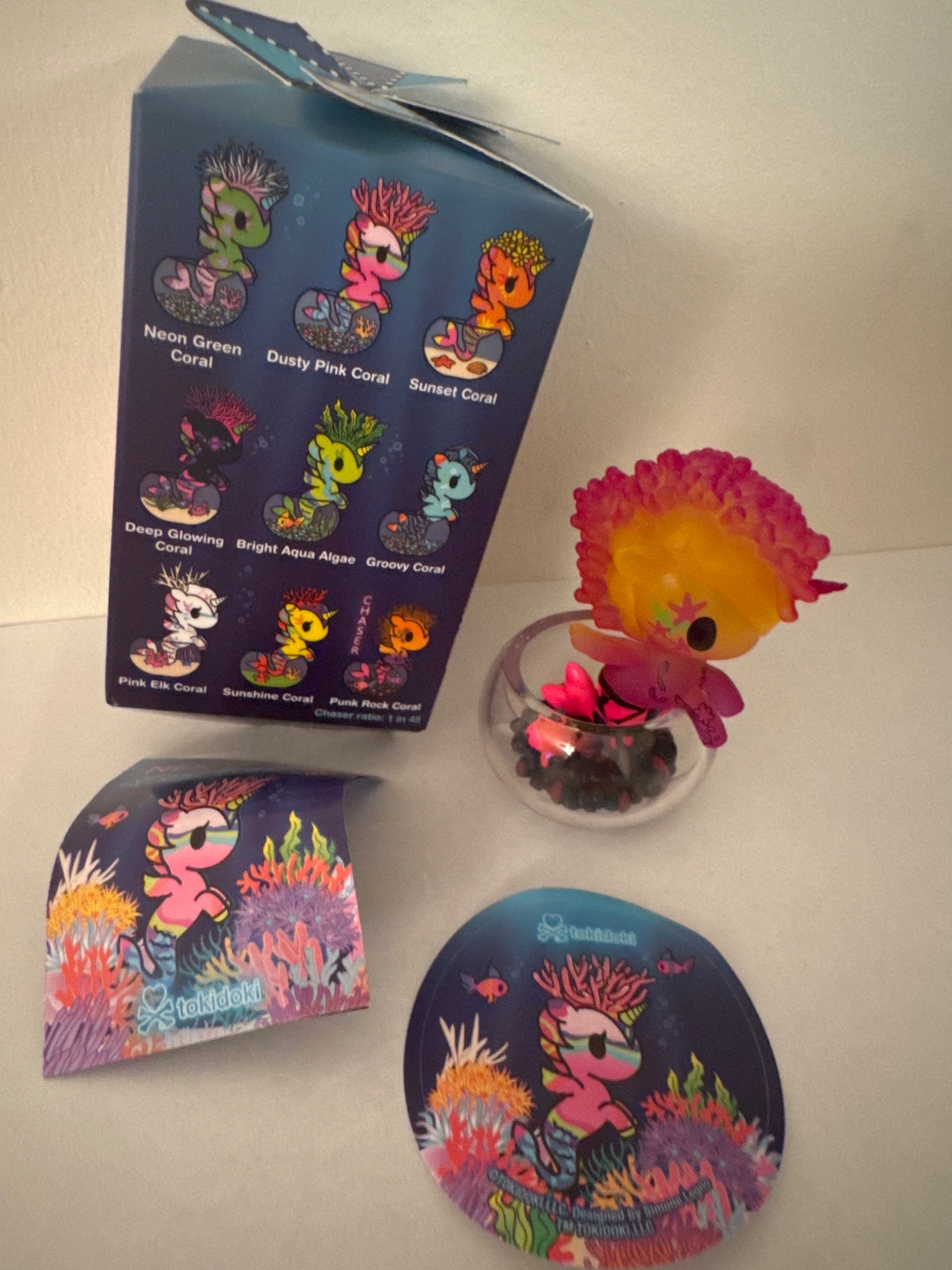 Punk Rock Coral - Chaser - Neon Reef Mermicorno - Unicorno by