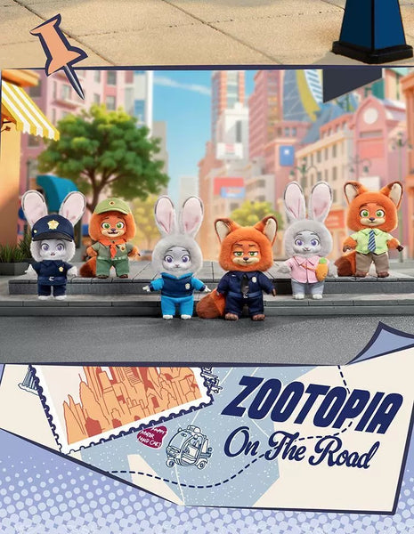 ZOOTOPIA 2 Nick and Judy Growth Journey Plush Blind Box Series