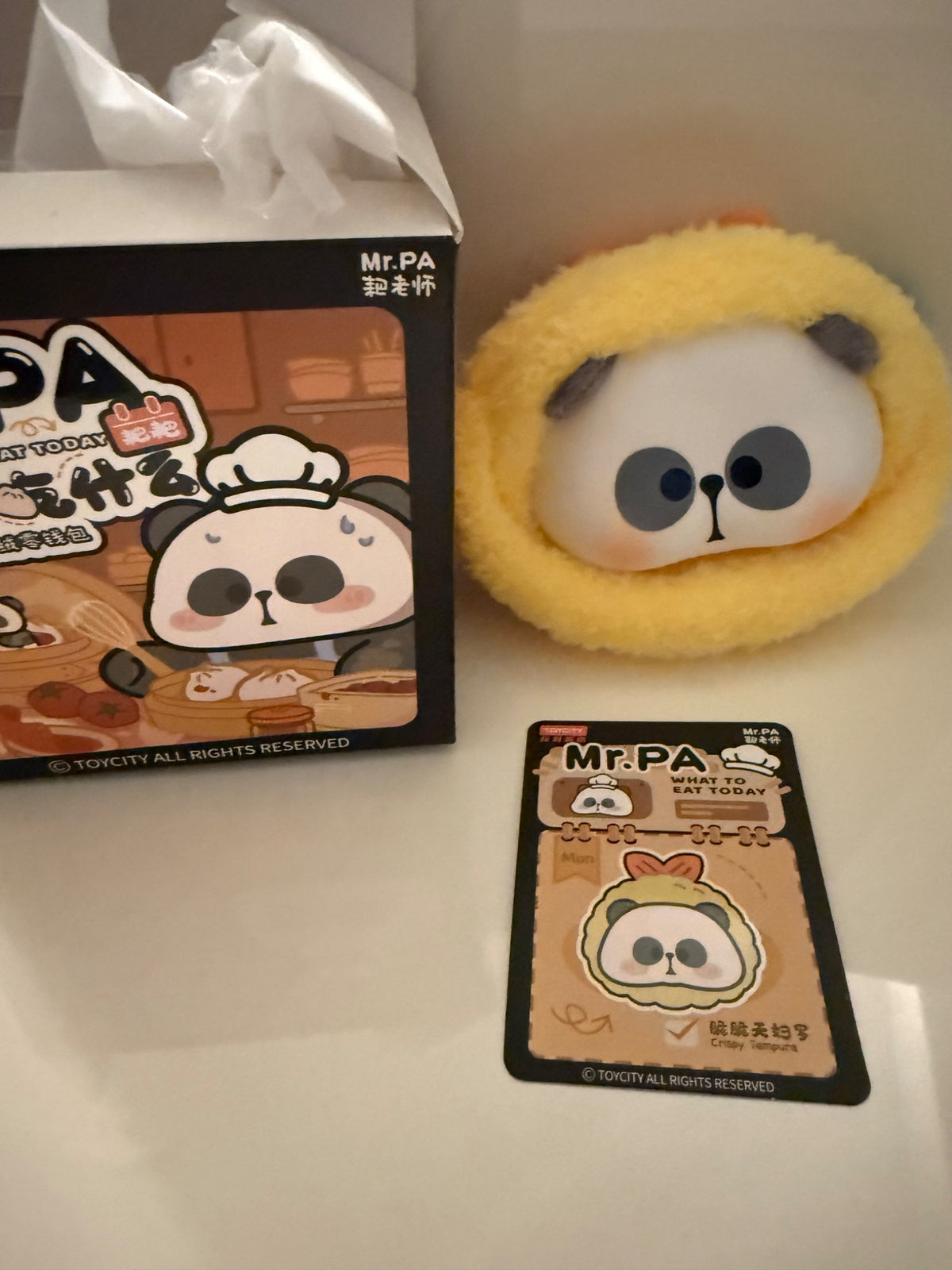 Crispy Tempura - Mr. PA What to Eat Today Plush Pouch Series - Toy City