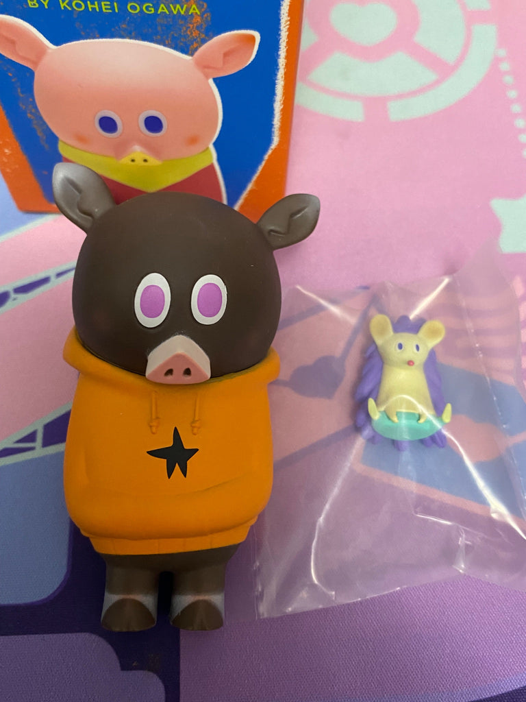 Woo Pig - Green Cow Garden Mini Figure Collection - Kohei Ogawa x