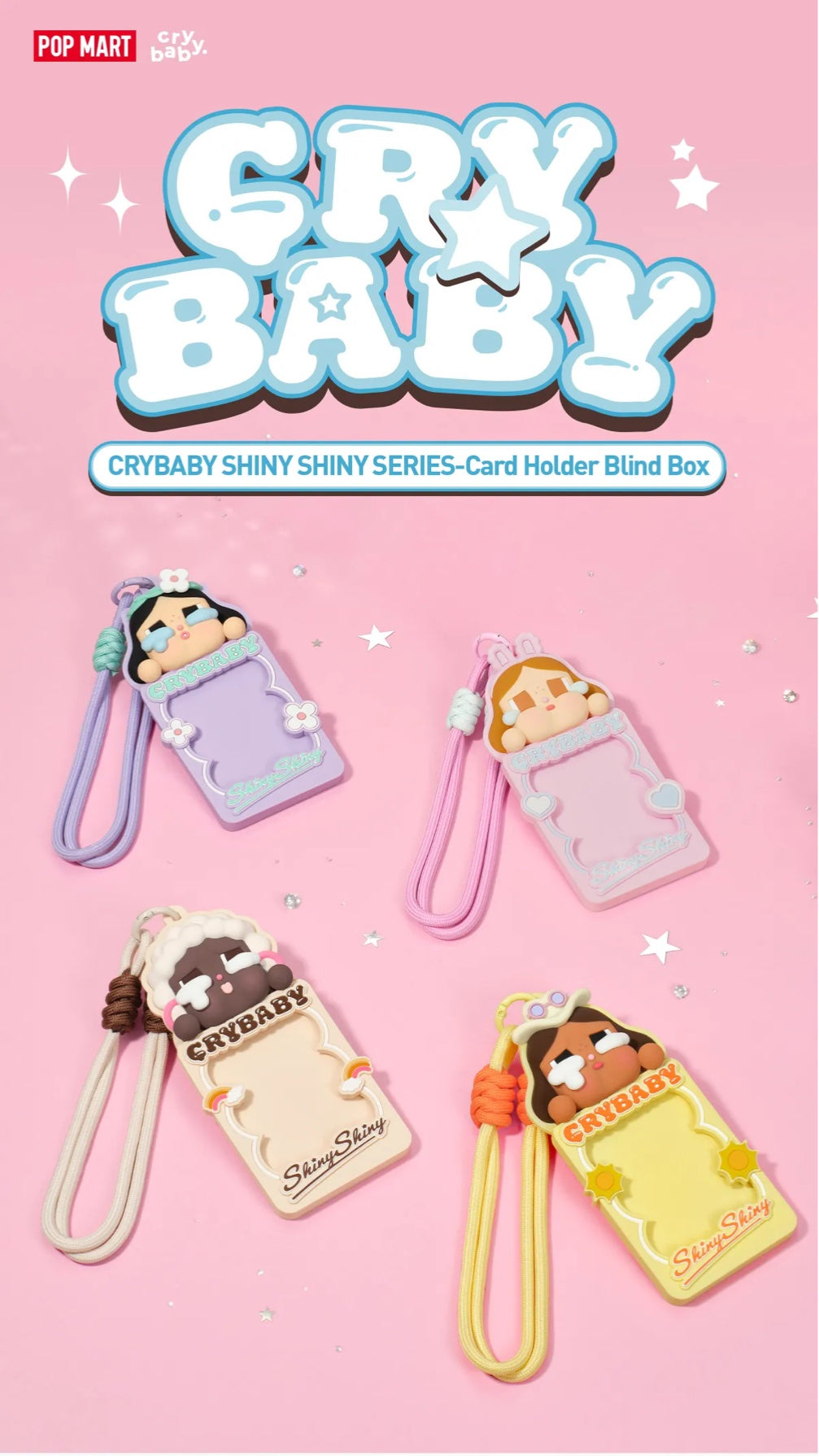 Crybaby Shiny Shiny Series - Card Holder Blind Box - Pop Mart