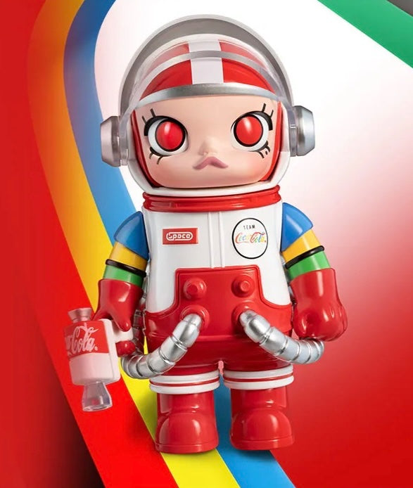 Team Coca-Cola (Secret) - Mega Space Molly 100% Series 3 by POP MART