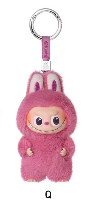 Q - Labubu THE MONSTERS Pin for Love Series Vinyl Plush Pendant