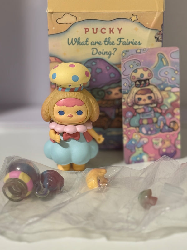 Chef - Pucky- What are the fairies doing?- Popmart - Mindzai Toy Shop