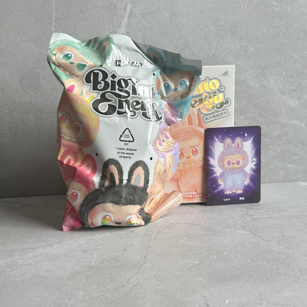 Luck - THE MONSTERS Big into Energy Series-Vinyl Plush Labubu