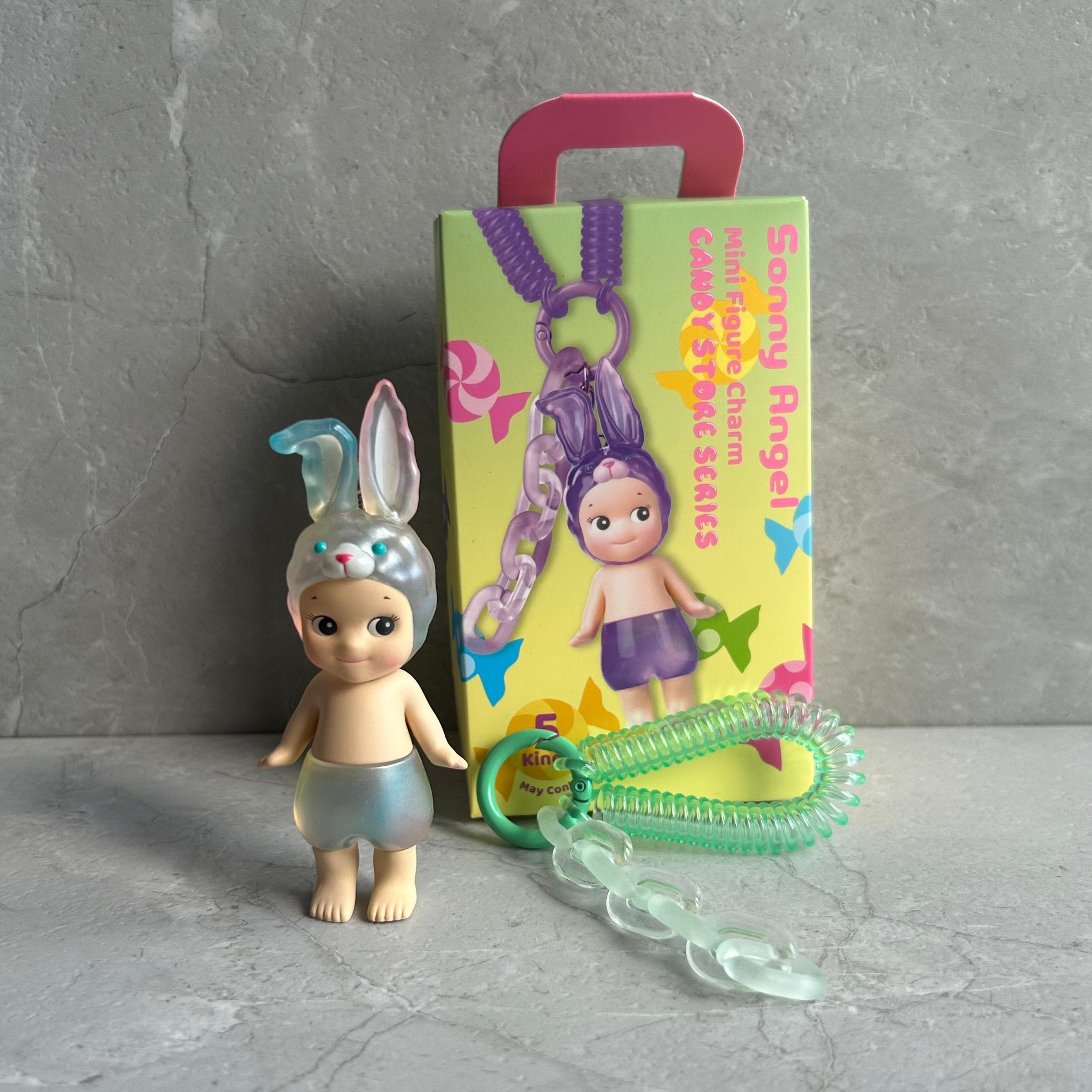 Mint Rabbit (Secret) - Candy Store Keychains by Sonny Angel