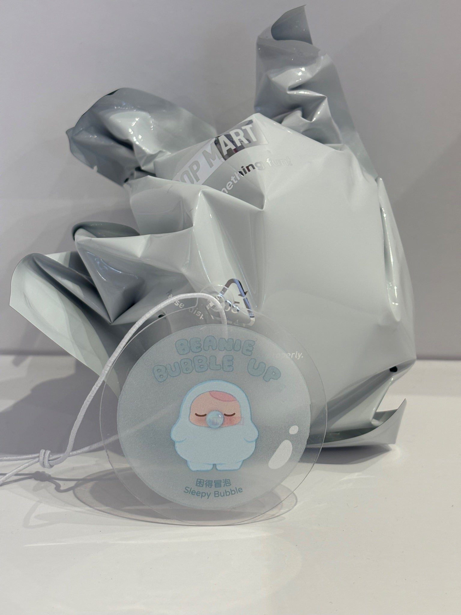 Sleepy Bubble - Pucky Beanie Bubble Up Plush Pendant