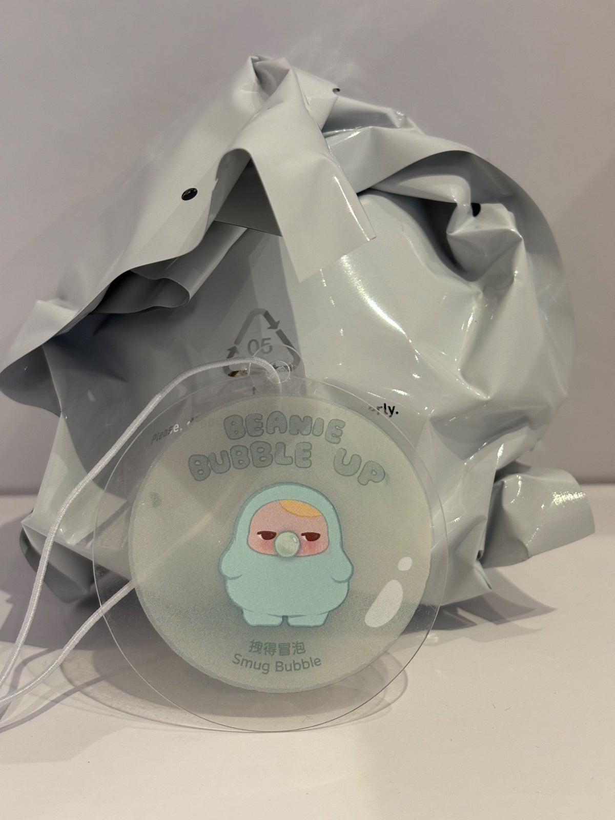 Smug Bubble - Pucky Beanie Bubble Up Plush Pendant