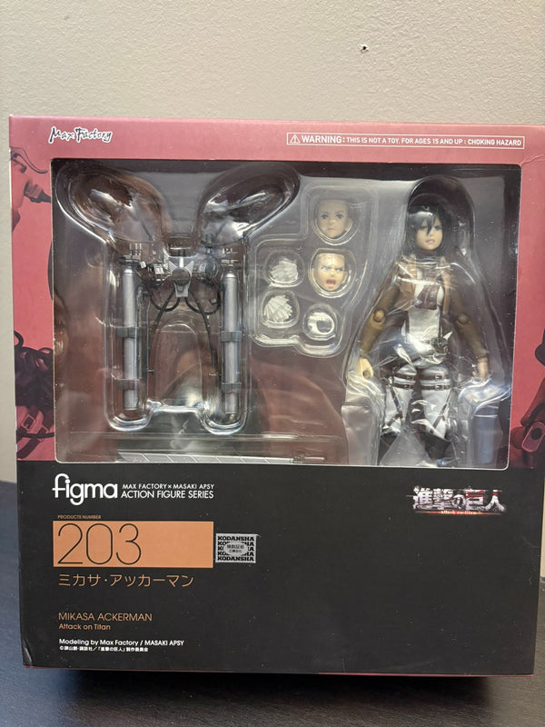 ミカサ Mikasa Ackerman - Attack on Titan - figma MAX FACTORY - Mindzai