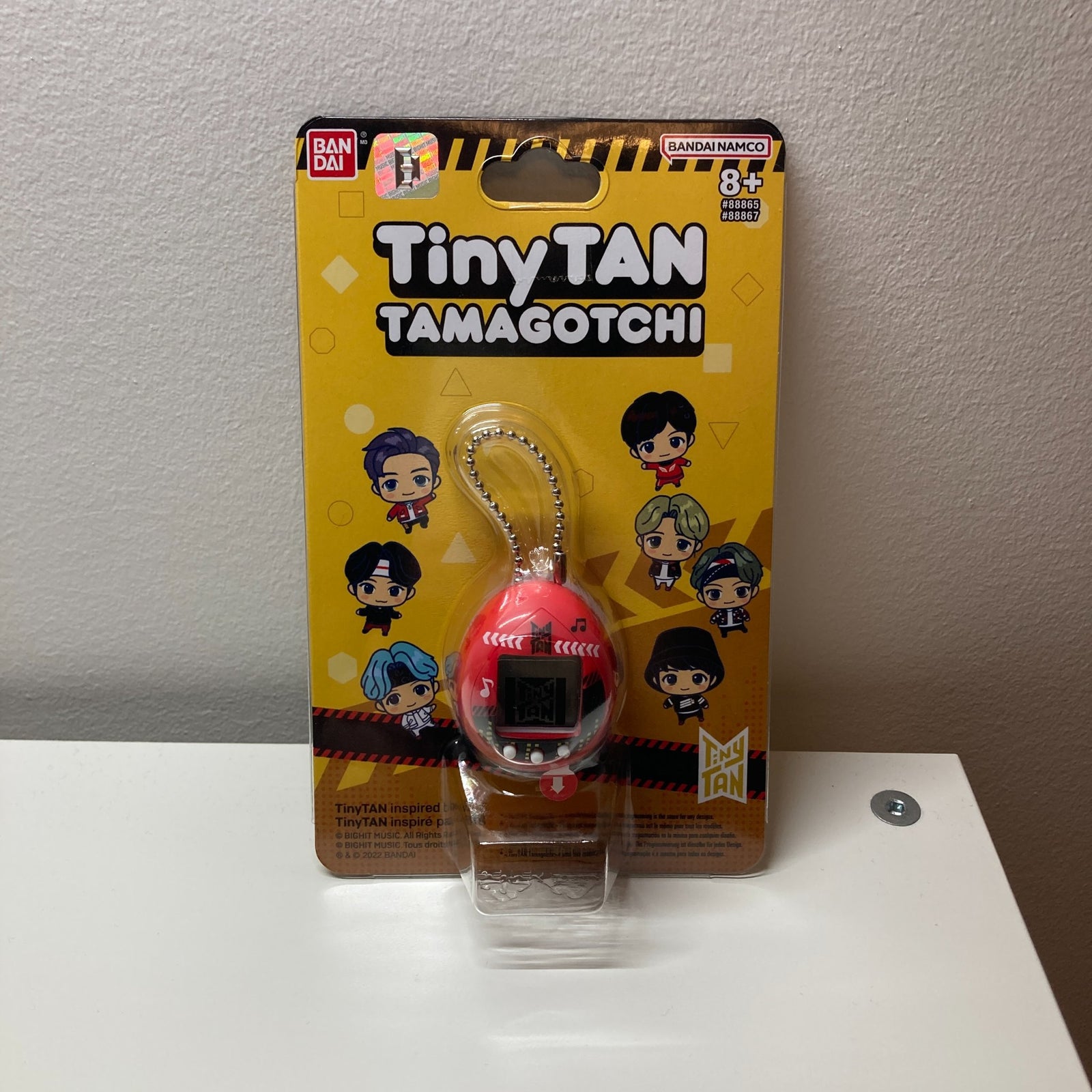 Red - Tamagotchi nano x BTS TinyTAN MIC DROP Edition