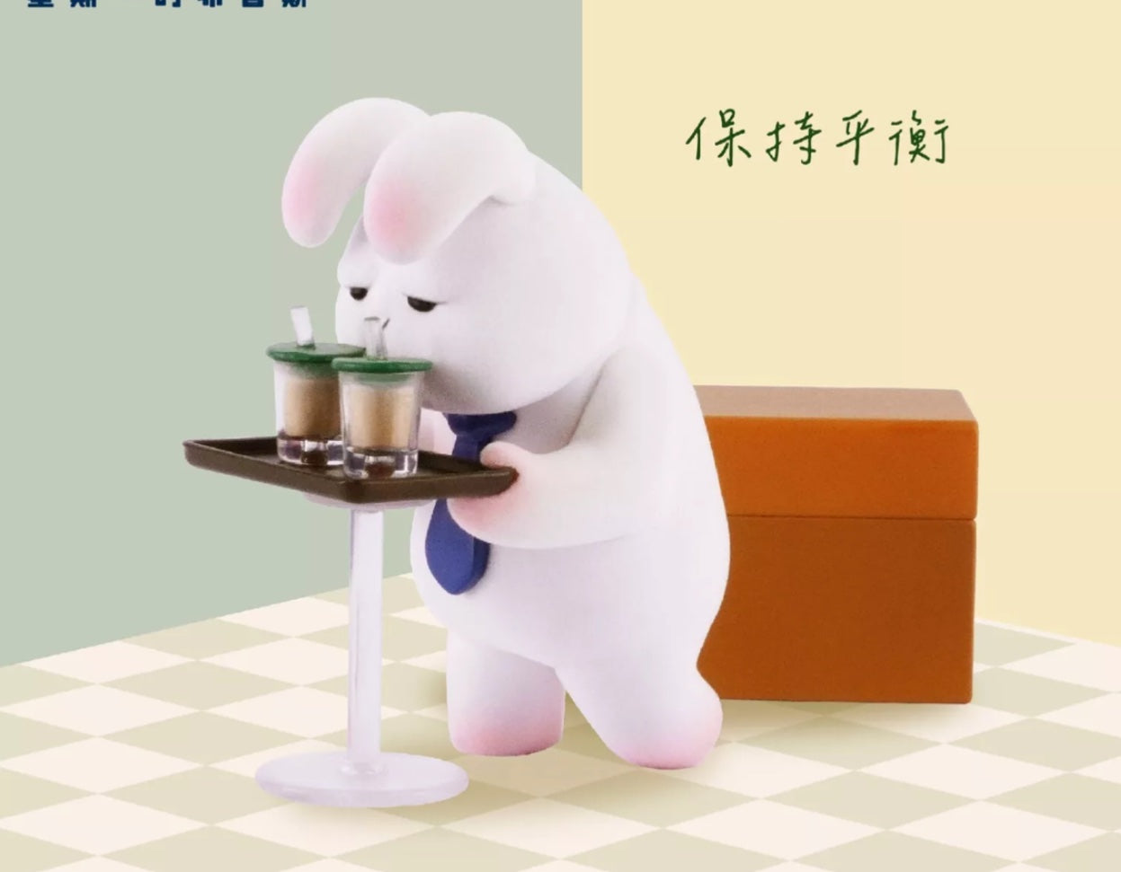 Holding drinks  - Monday Bruce Just Want to Touch the Fist Meeting - Toys Alliance