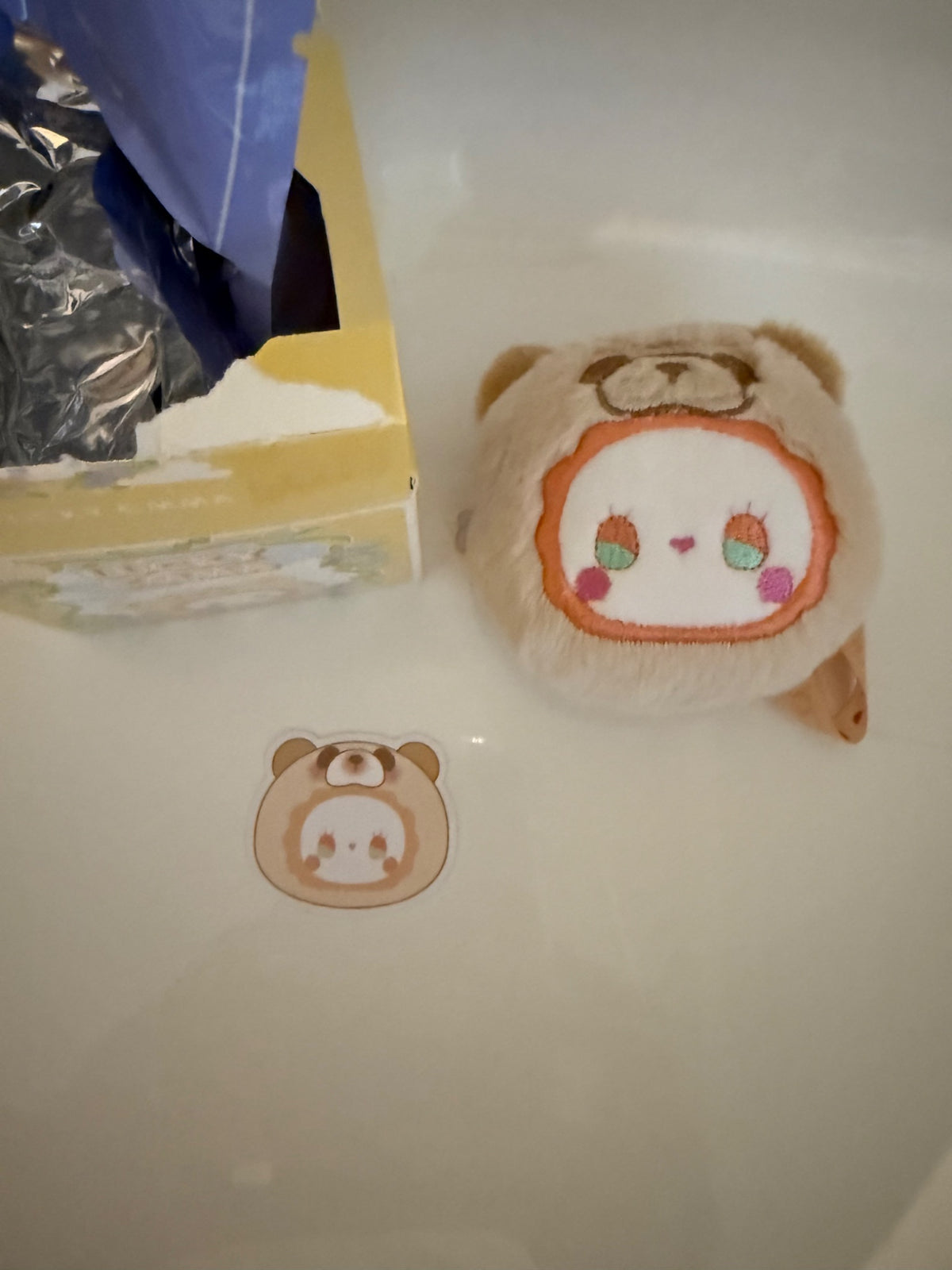 Bear - Lucky Emma plush keychain