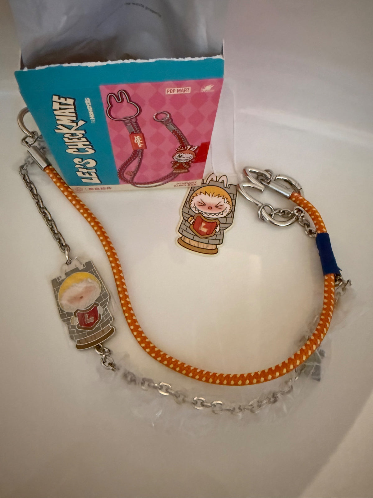 Rook - The Monsters Let's Checkmate Pendant -  Pop Mart