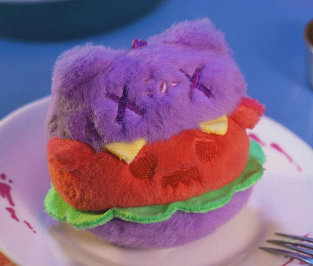 Ghost Burger - Shin Woo Ghost Diner plush keychain - Finding Unicorn