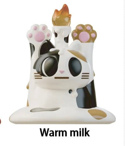 Warm Milk - Melt The DOSHIICAT Candlelight Night Lamp by Paws Market