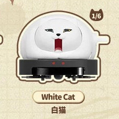 White Cat - QueSera Series iRobocat Clockwork Movable by 52TOYS