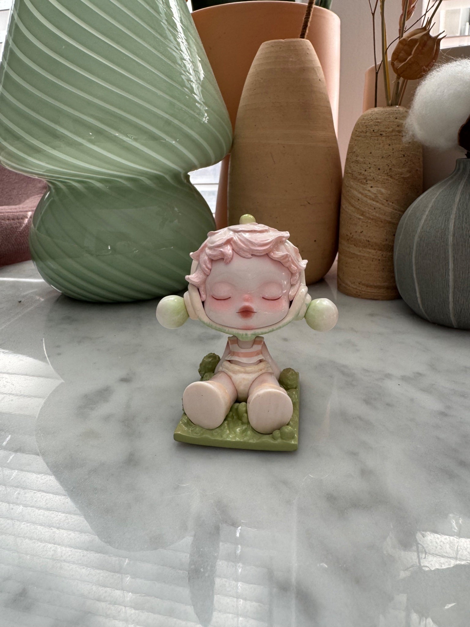 Skull Panda Warmth Mind to the Wind Popmart