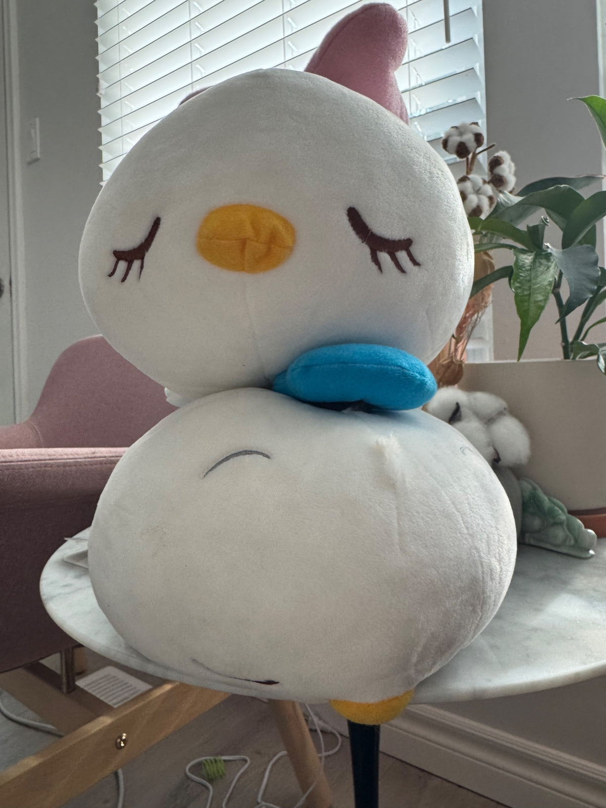 Disney Sleeping Donald and Daisy Plush