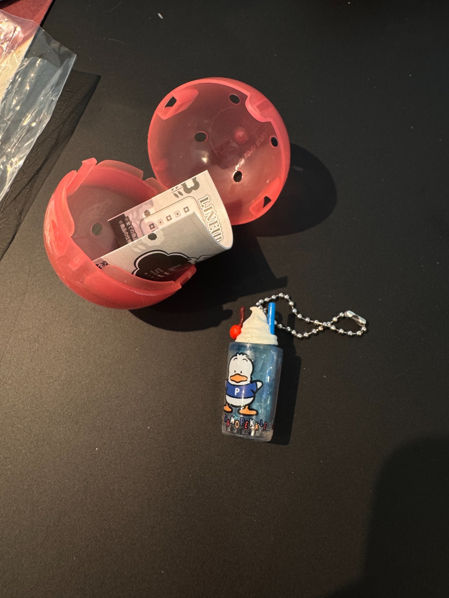 Pekkle - Sanrio Retro Glass Miniature Charm - Bandai GASHAPON x Sanrio