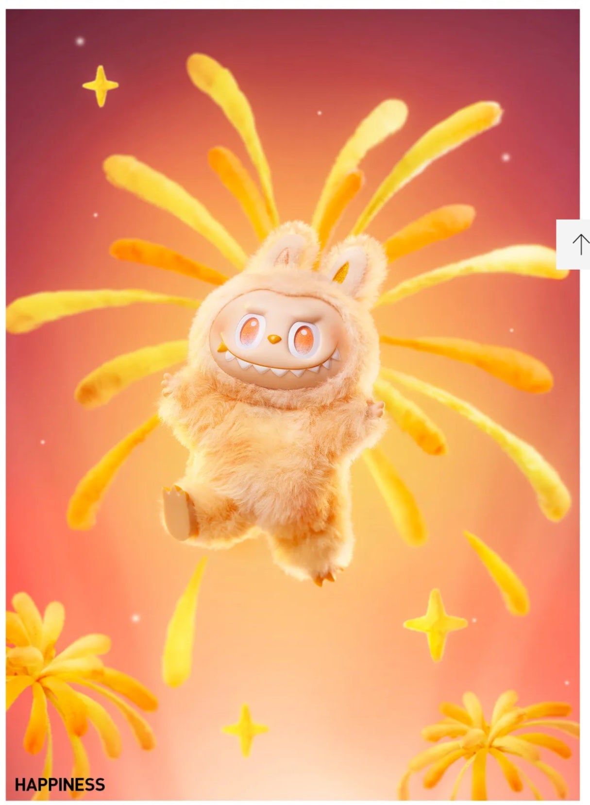 Happiness Labubu The Monster Big into Energy Popmart