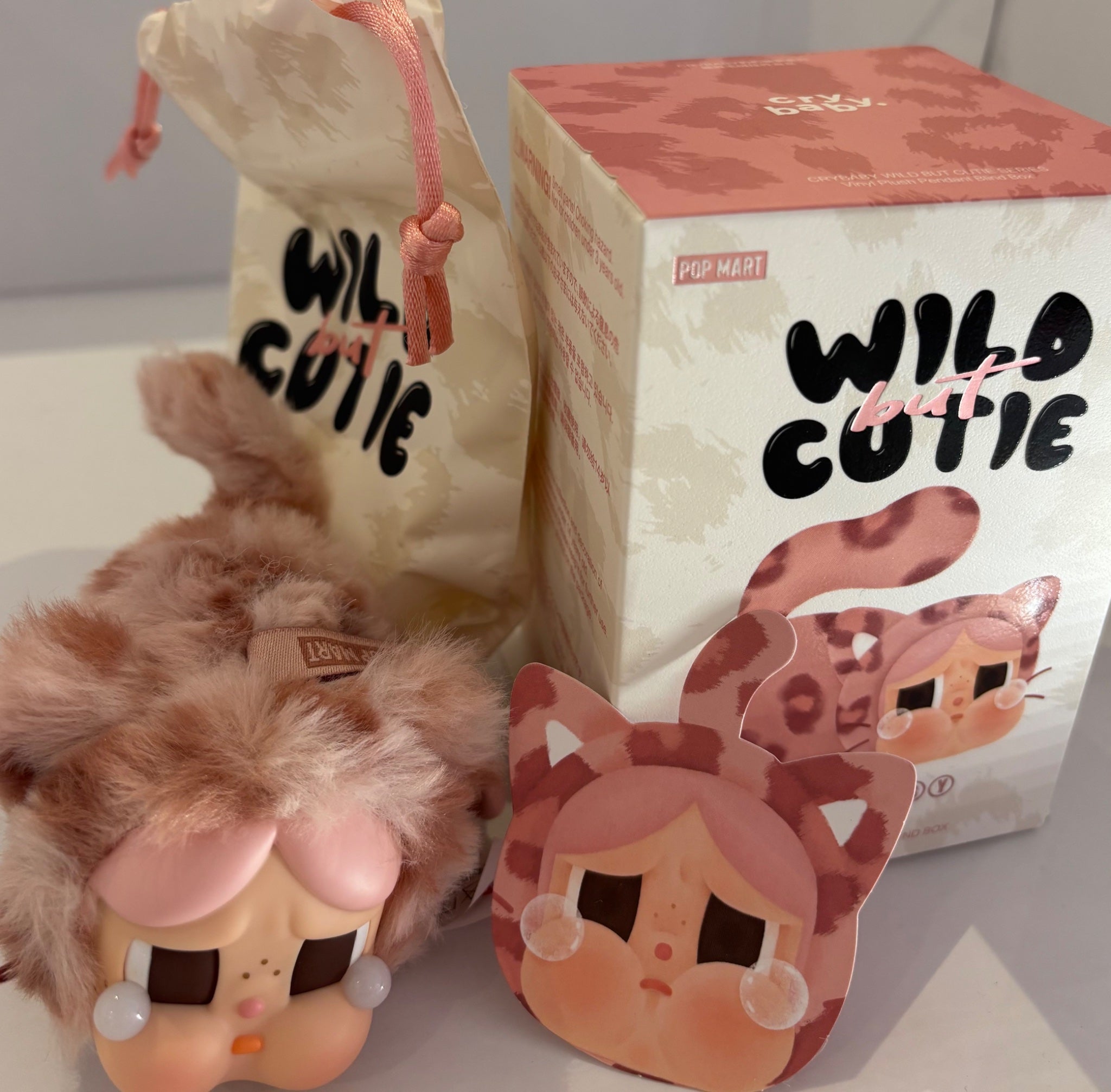 Pink Cutie - Wild but Cutie (Crybaby) - Pop Mart - Mindzai Toy Shop