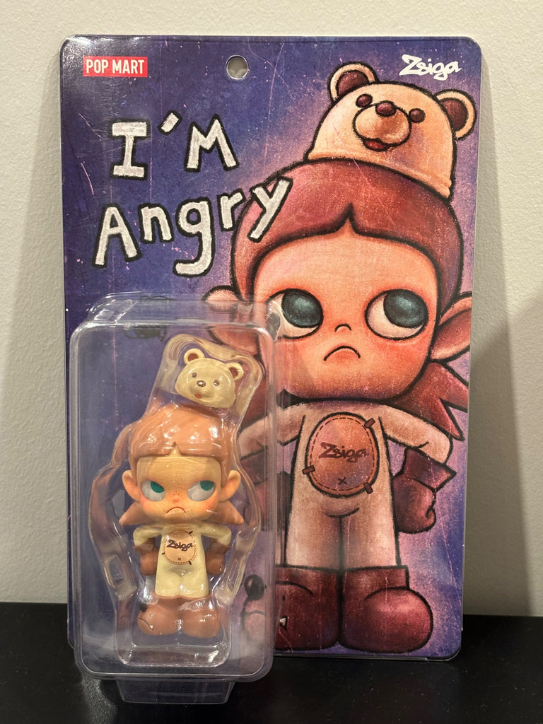 POPMART Zsiga I'm Angry Blister Figure - Mindzai Toy Shop