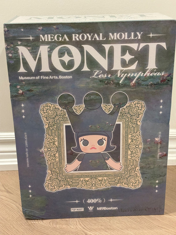 POPMART Mega Royal Molly 400% Les Nympheas Monet - Mindzai Toy Shop