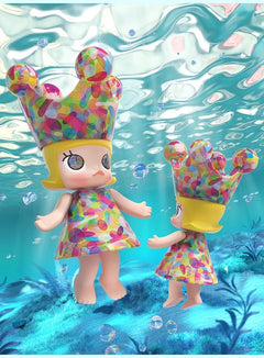 Pop Mart Mega Royal Molly Huang Yuxing-Bubbles 400% - Mindzai Toy Shop