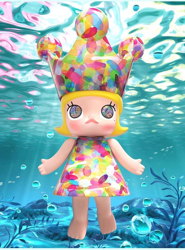 Pop Mart Mega Royal Molly Huang Yuxing-Bubbles 400% - Mindzai Toy Shop