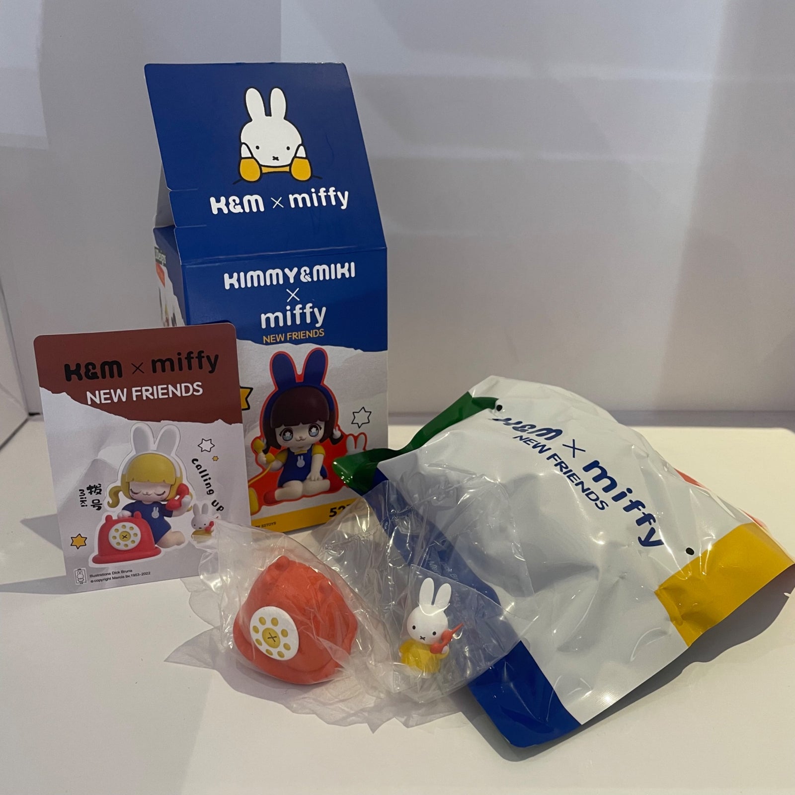 Calling Up - New Friends Kimmy x Miki x Miffy - 52TOYS