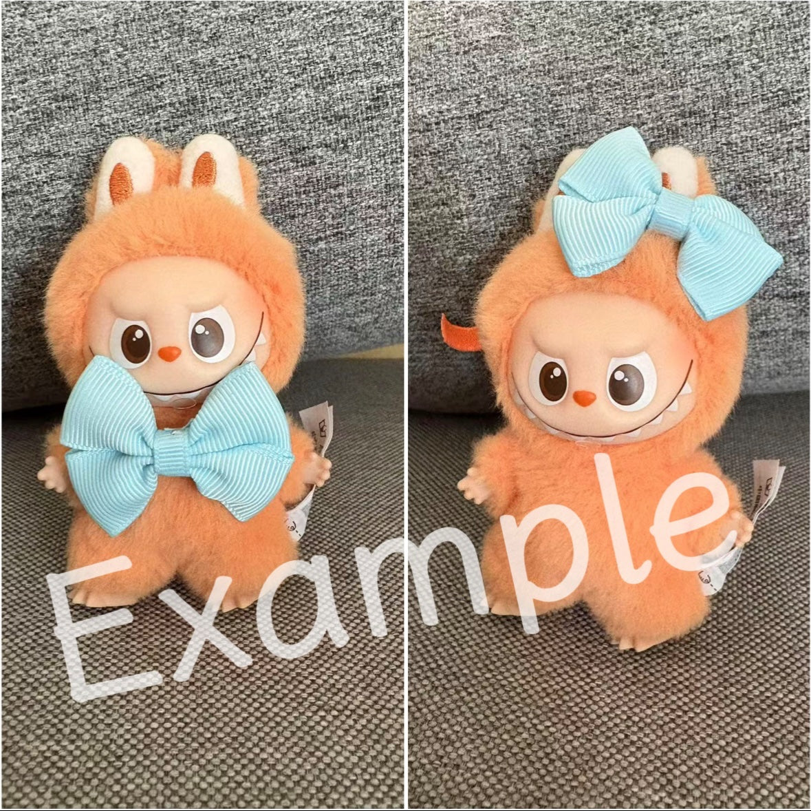 Letter X Bow - Labubu 4.0 Pin for love accessories