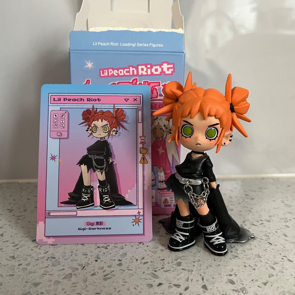 Gigi Darkness - Lil Peach Riot - Pop Mart - Mindzai Toy Shop