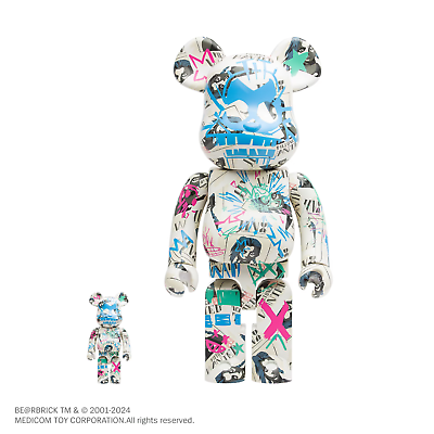 BEARBRICK ARCANE JINX WANTED POSTER 100% & 400%