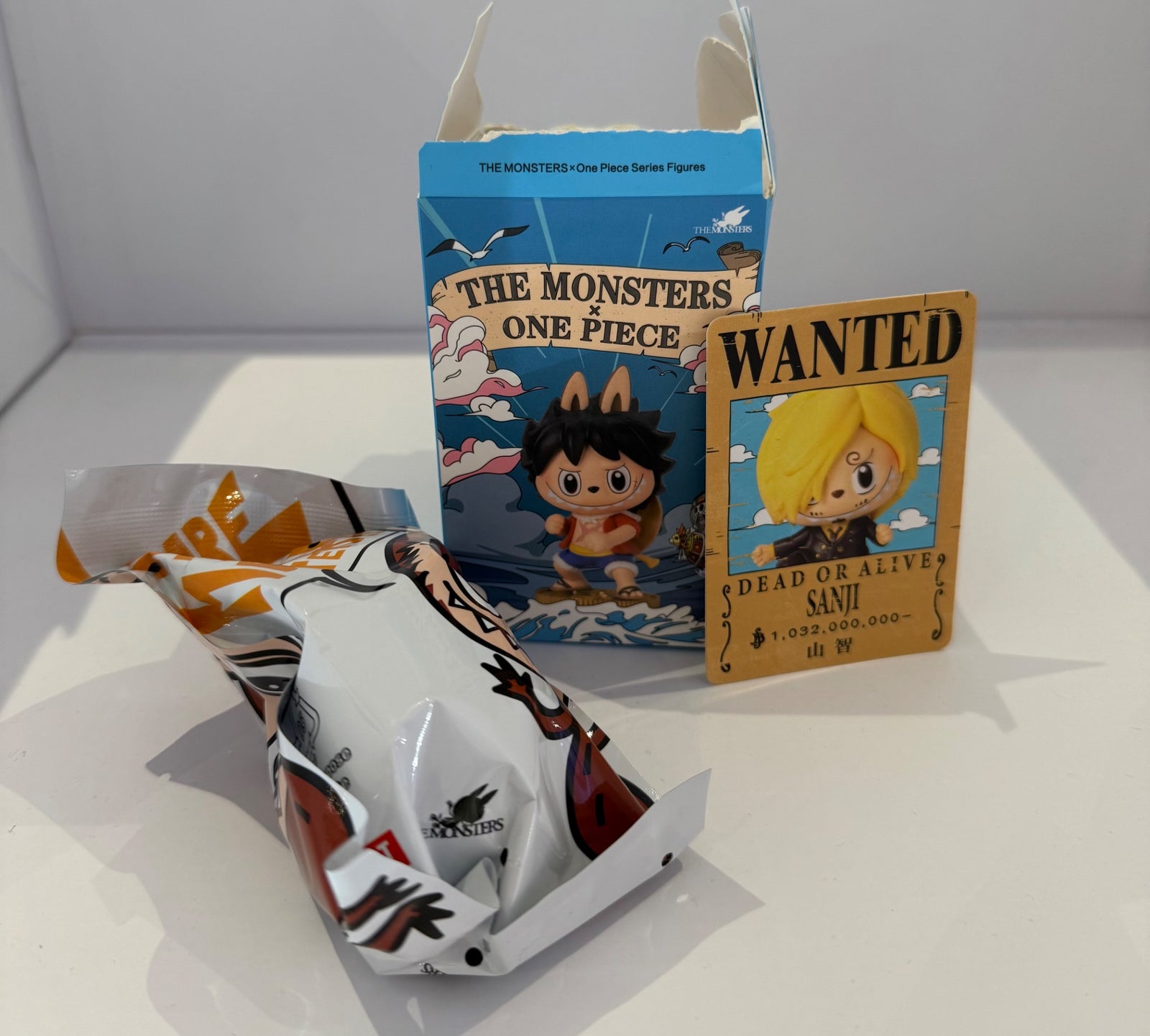 Sanji - The Monsters x One Piece Labubu by POPMART