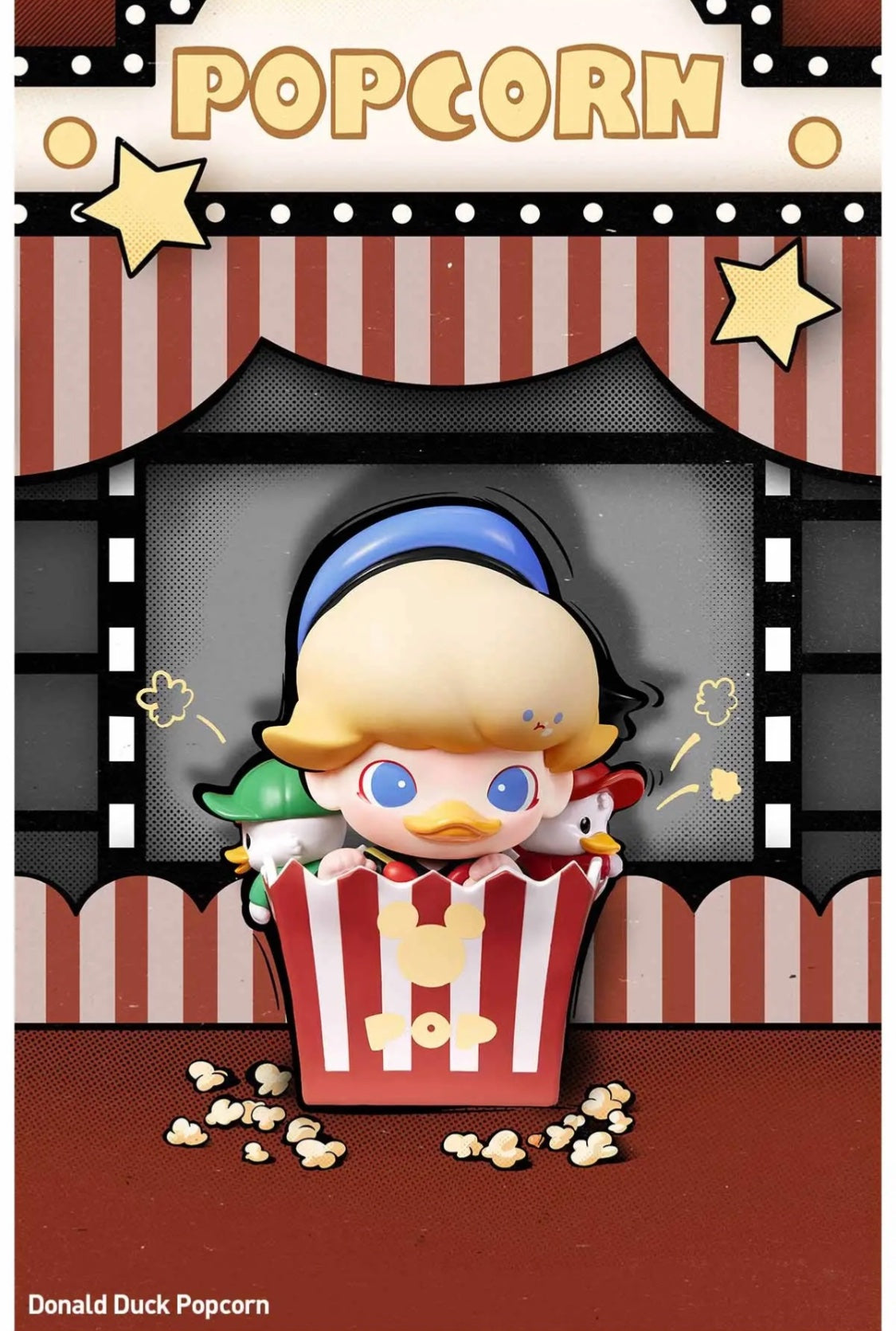 Donald Duck Popcorn - Dimoo World x Disney - Pop Mart