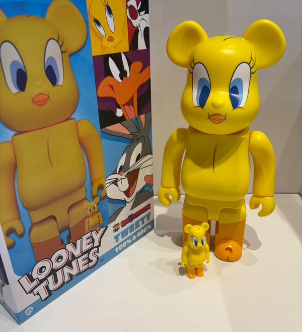 フィギュア BE@RBRICK TWEETY 100％ & 400％