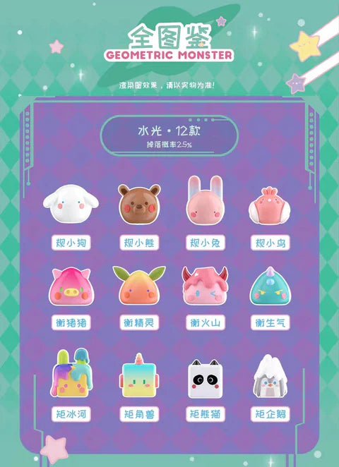 geometric monsters Geometric Monster - Single blind box