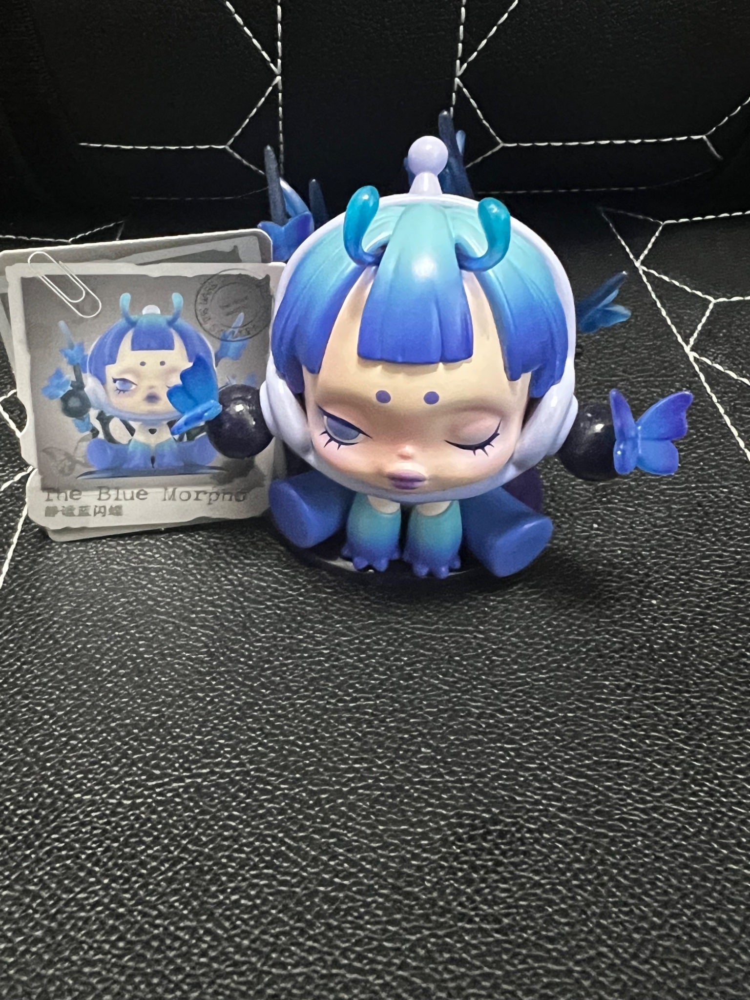 The Blue Morpho - Skullpanda The Mare of Animals Series