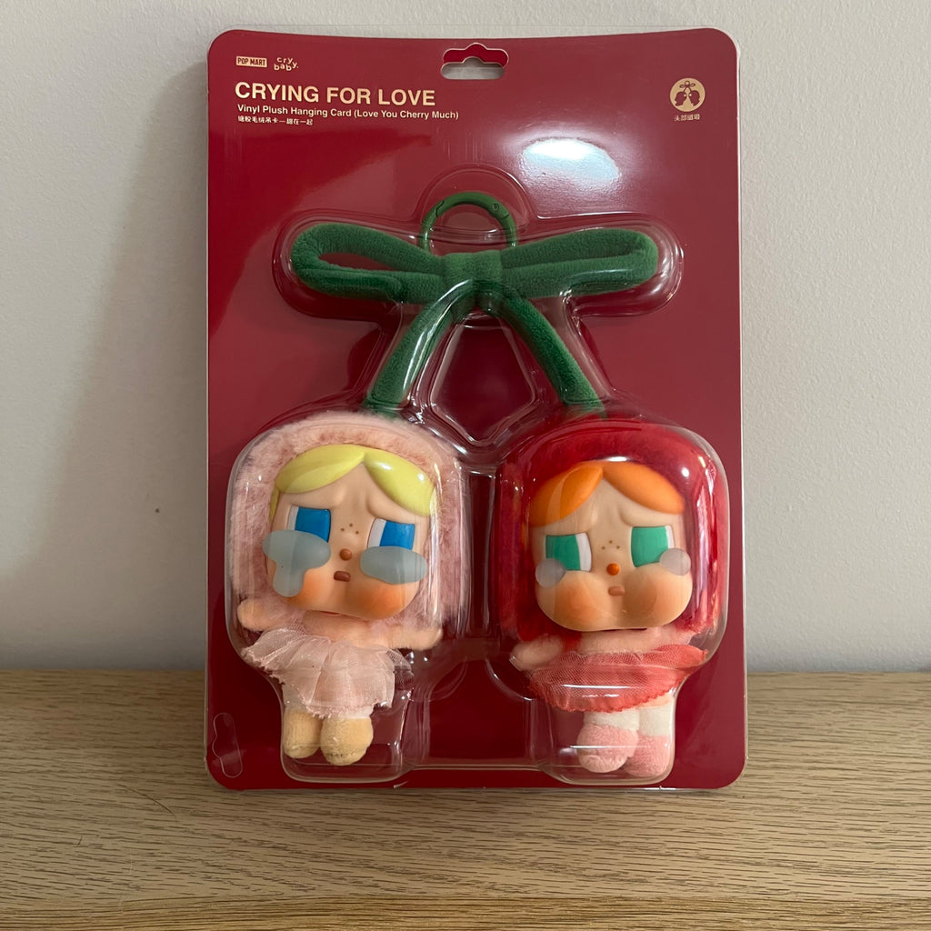 Crybaby Crying for Love Plush Pendant- Love you Cherry Much - Pop