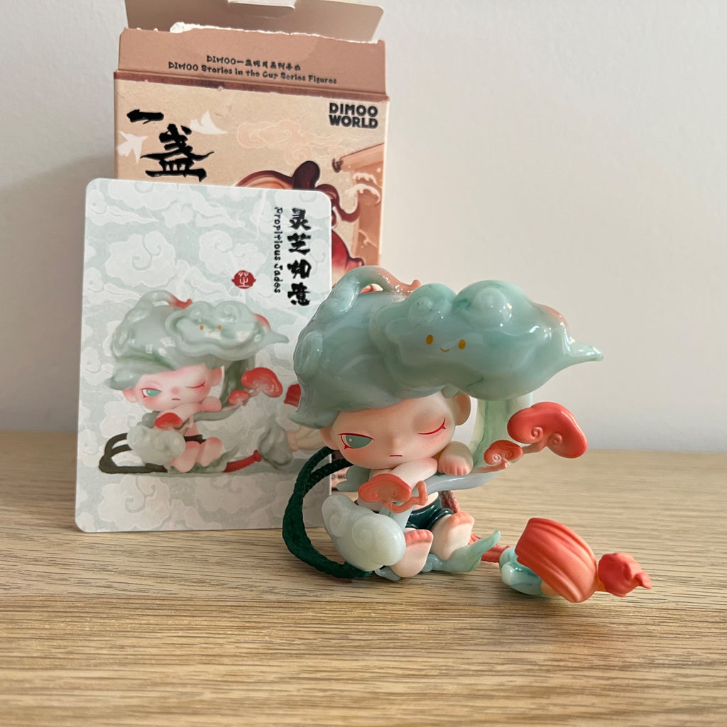Propitious Jade - Dimoo Stories in the Cup series- Pop Mart