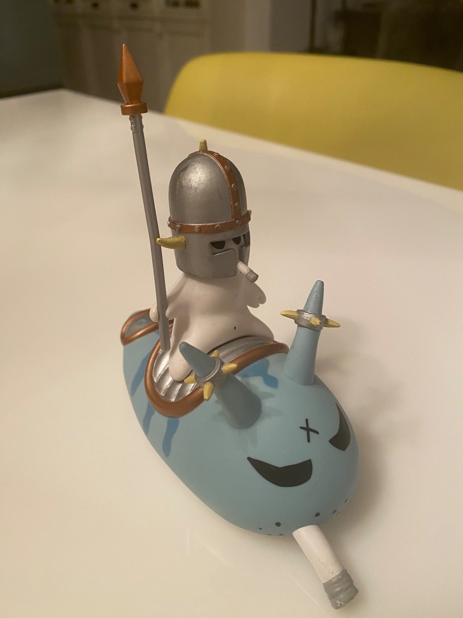 Ride ‘em Bob Slug Ancient Warrior 5” SDCC Exclusive -Kidrobot 2008 -Kidrobot x Frank Kozik