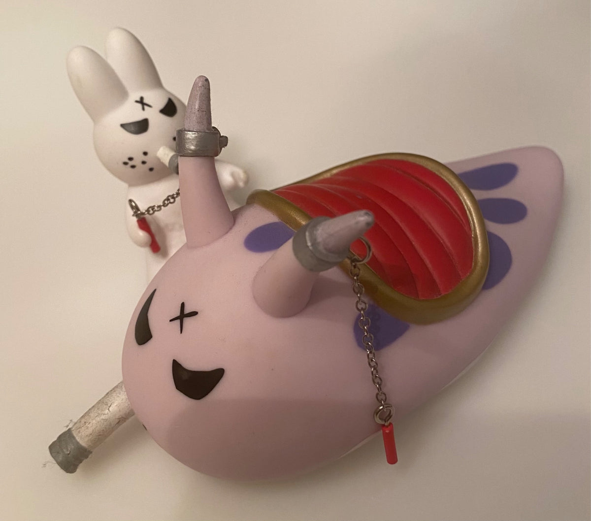 Ride ‘em Bob Slug Smorkin Labbit 5”- Kidrobot 2008 - Kidrobot x Frank Kozik