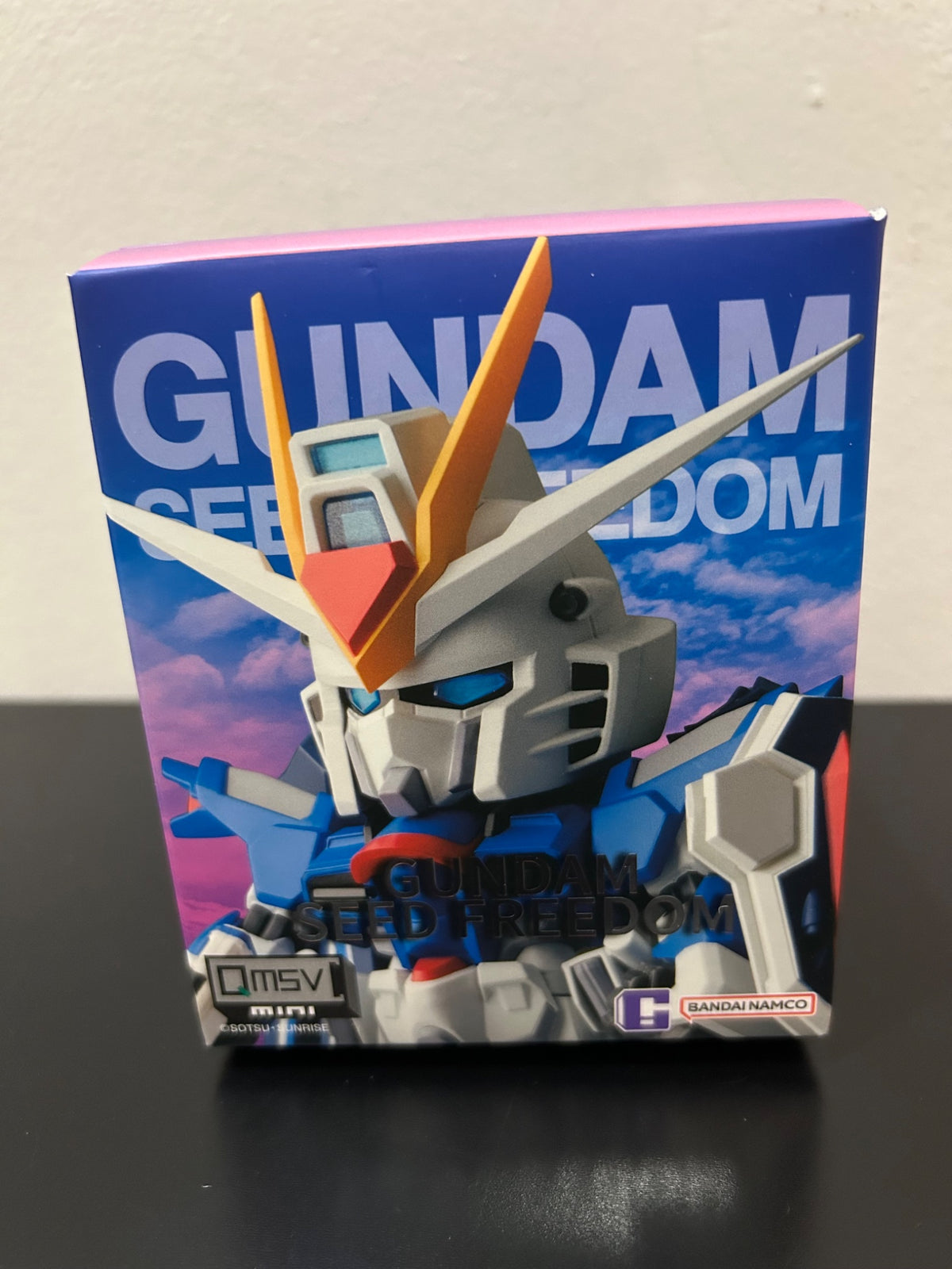 Rising Freedom Gundam &amp; Immortal Justice Gundam Blind Box - QMSV Mini  - Bandai Namco