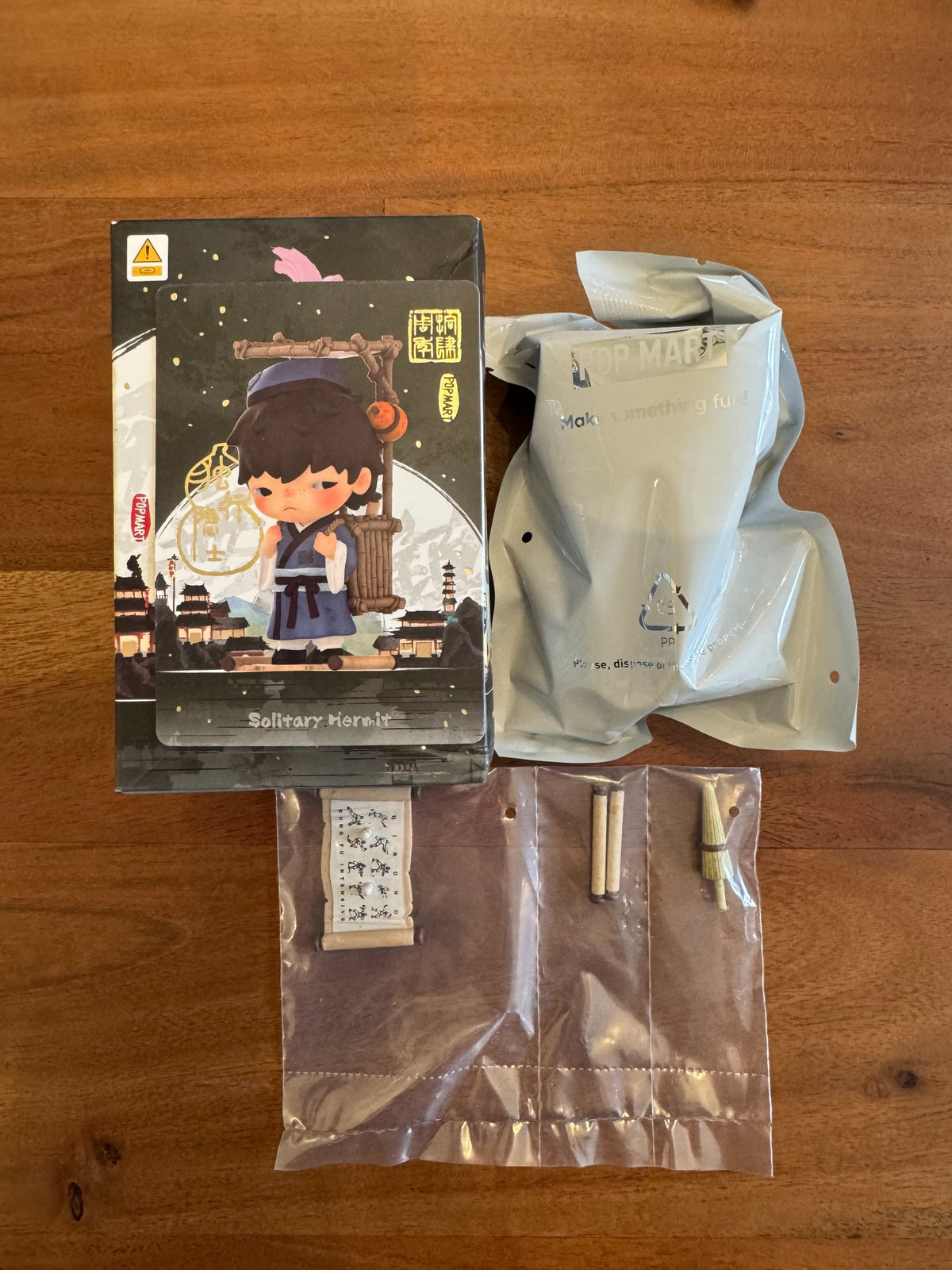 Solitary Hermit - Hirono Matchless POP MART 14th Anniversary Series Figures by POP MART