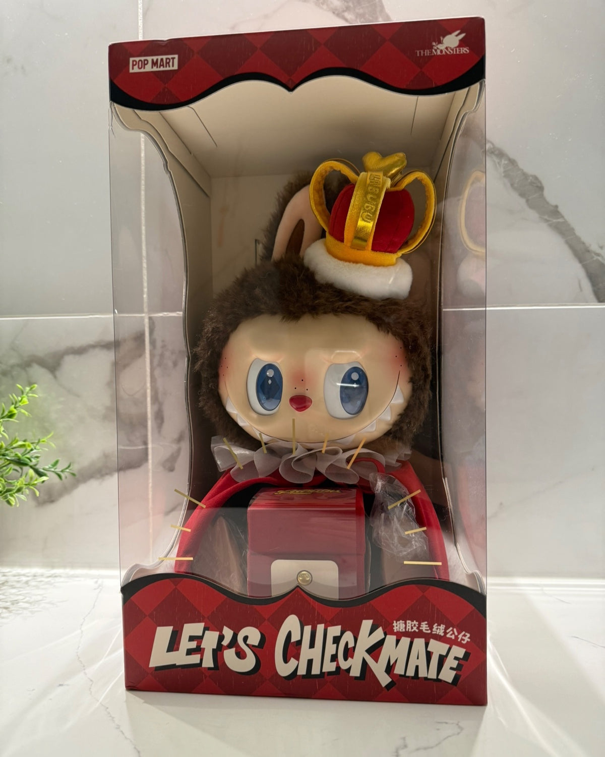 Labubu - The Monsters Let's Checkmate Series Vinyl Plush Doll by POP MART