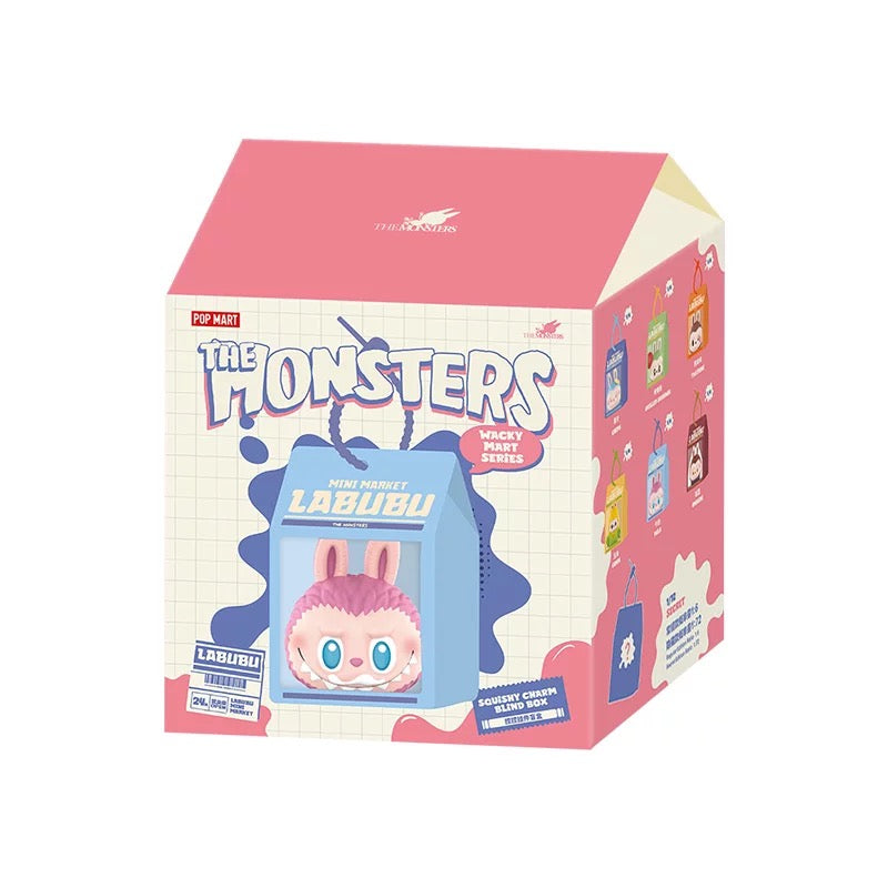 Labubu Wacky Mart Squishy Charm Blind Box by POP MART - Mindzai