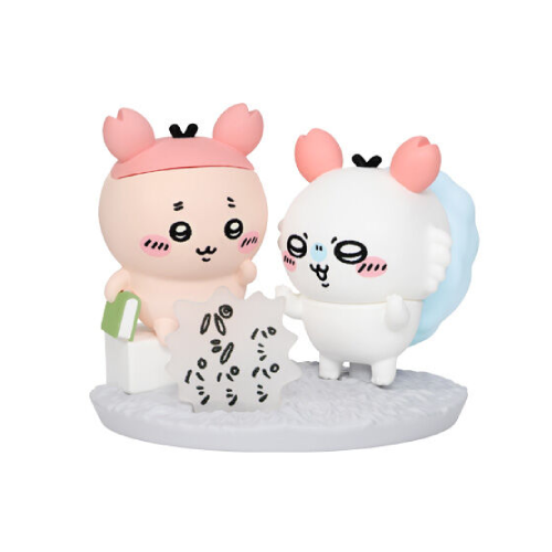 Momonga and Furuhonya Kani - Chiikawa Choco Sap Mini Figure