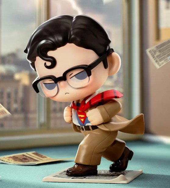 KUBO - KUBO & Superman Figurine - Pop Mart - Mindzai Toy Shop